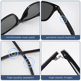 ReyDix lens detail demonstrating UV and blue-light filtering for eye protection