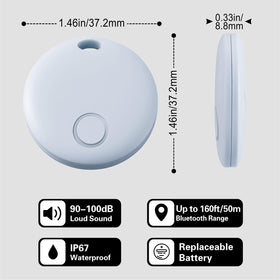 Reyke replaceable battery supports long use with up to a year.