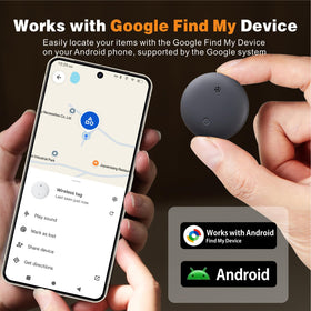 Reyke Android Air Tracker 4Pack keys tag helps locate keys with audible alerts.
