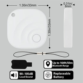 Reyke Android Air Tracker four-pack on table suggests quick setup and everyday use.