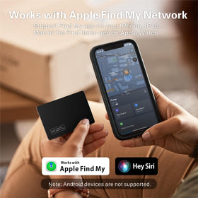 Reyke Find My integration on iOS devices for quick item locating.