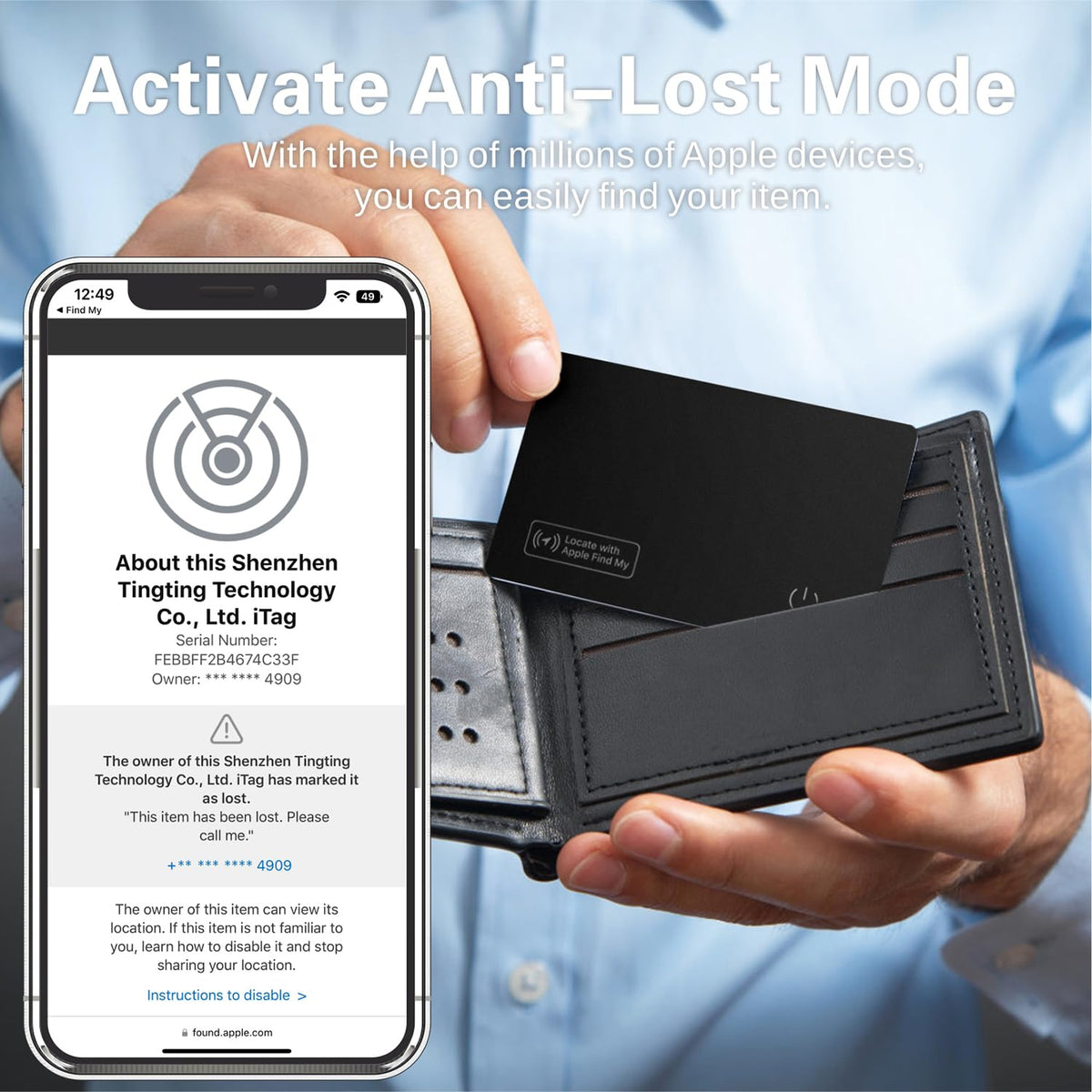 Reyke left-behind reminder notifies when Bluetooth range is lost.
