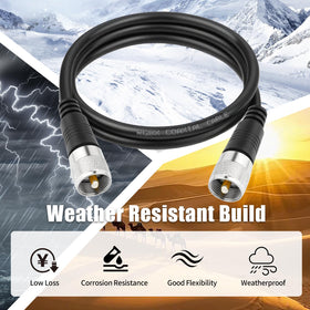 RFAdapter rugged design for easy routing in vehicles like Jeep Wrangler.