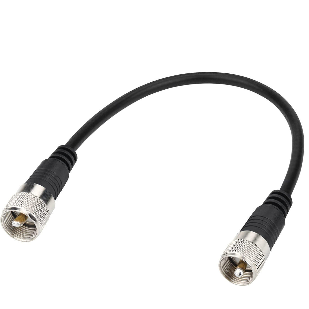 RFAdapter RG8X coax cable with 15ft length for stable HAM radio antenna connections.