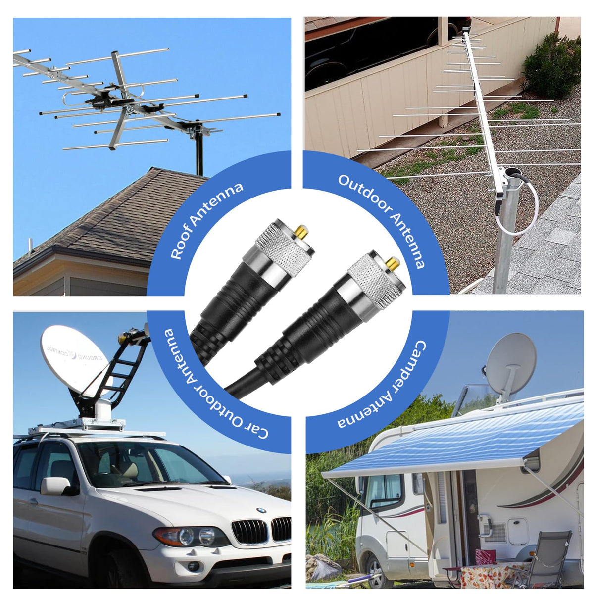 RFAdapter low loss design reduces signal degradation in high-powered setups.