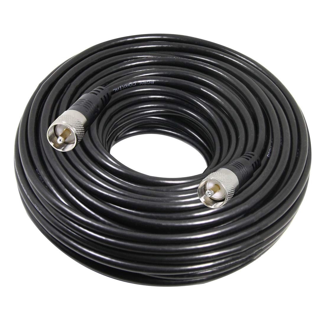 RFAdapter front connector view showing PL259 and solid contact quality benefit