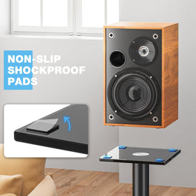 Rfiver 22 lb per stand capacity for larger speakers.
