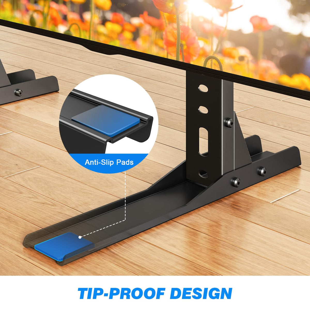 Rfiver anti-slip padded feet protecting cabinet surface and preventing sliding