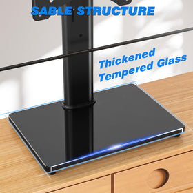 Rfiver anti-slip rubber pads visible under base preventing desk sliding