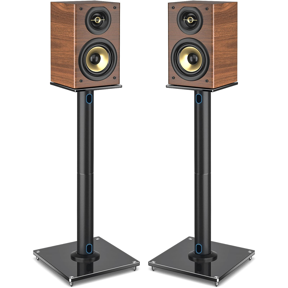 Rfiver upgraded 45deg swivel top plate enhances speaker direction.
