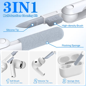 Round cleaning kit and extra pen complete your AirPods Pro 3 setup.