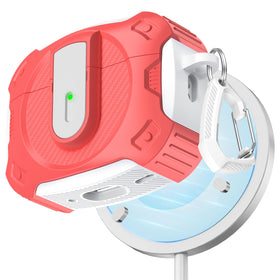RFUNGUANGO AirPods Pro 2 Case rose space-theme design offers stylish protection.
