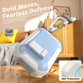 RFUNGUANGO AirPods Pro 2 case automatic pop-up for fast access.