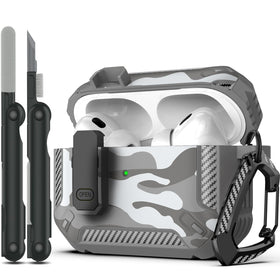 RFUNGUANGO AirPods Pro 2 case with front LED visible while charging