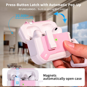 RFUNGUANGO protective case with keychain included for on-the-go protection.