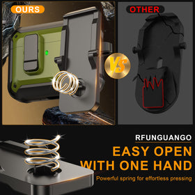 RFUNGUANGO AirPods Pro 3 case auto-pop opening for quick access.