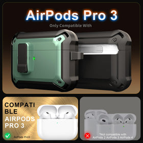 RFUNGUANGO AirPods Pro 3 case with automatic pop-up for easy access.