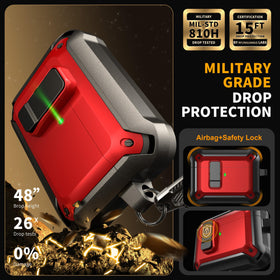 RFUNGUANGO AirPods Pro 3 case hard TPU protection against drops.