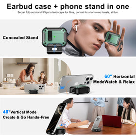 RFUNGUANGO AirPods Pro 3 case top pops open for quick access.