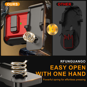 RFUNGUANGO AirPods Pro 3 case supports wireless charging with case on.