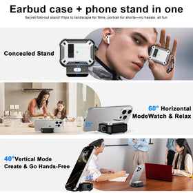 RFUNGUANGO AirPods Pro case locked with automatic pop-up lid