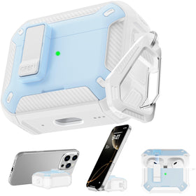 RFUNGUANGO AirPods Pro case stand-opening enables hands-free viewing.