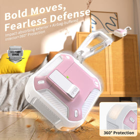 RFUNGUANGO AirPods 4th gen case lid latch design for secure closure