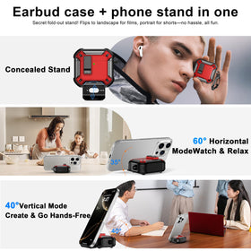RFUNGUANGO AirPods 4 case secured by security lock.