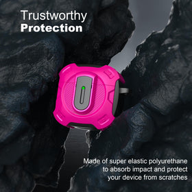 RFUNGUANGO AirPods 4th Gen case demonstrates MagSafe compatibility