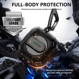 RFUNGUANGO Space Theme AirPods 4 case switch design evokes spacecraft