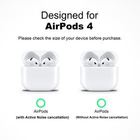 RFUNGUANGO AirPods 4th Gen case back view shows secure locking feature