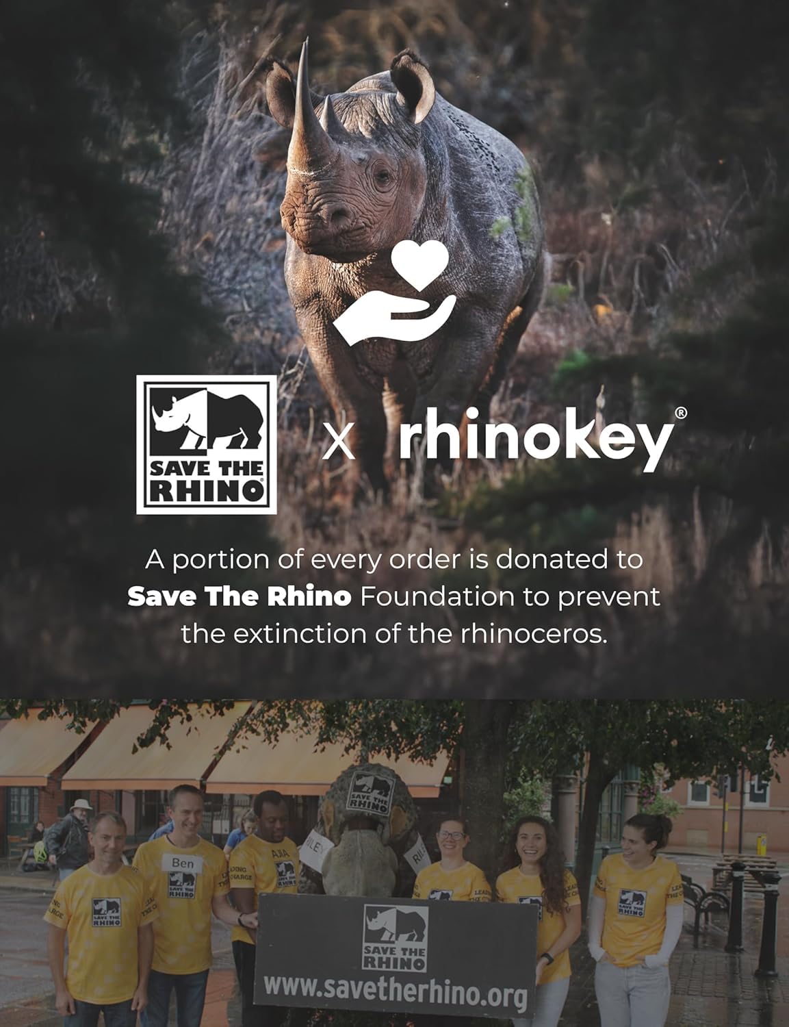 rhinokey two-pack layout offering backup trackers for multiple items