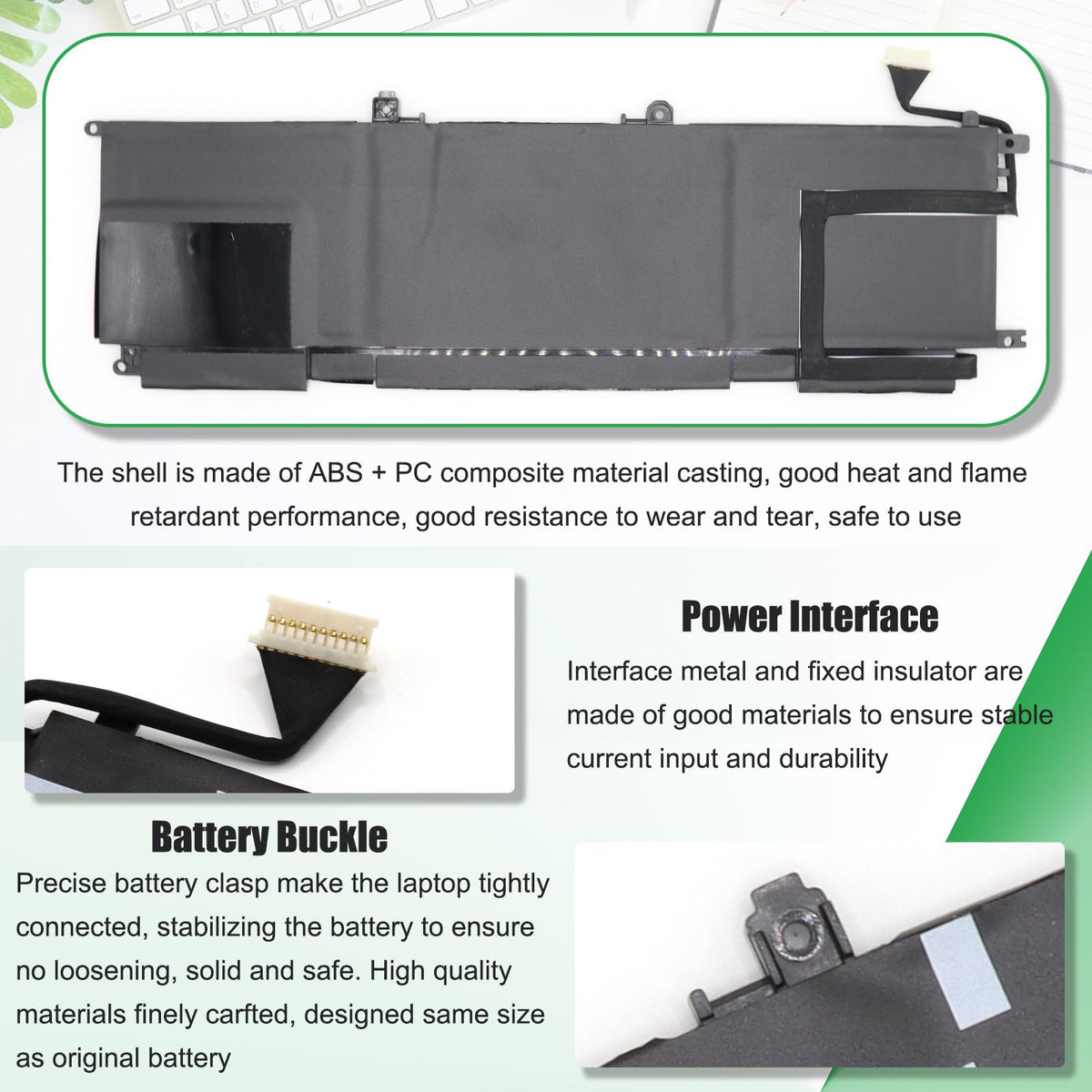 RHKRKQN battery kit with screwdriver and manual for simple installation