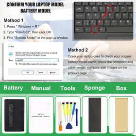 RHKRKQN battery installed in HP Mini 1000 showing easy replacement benefit
