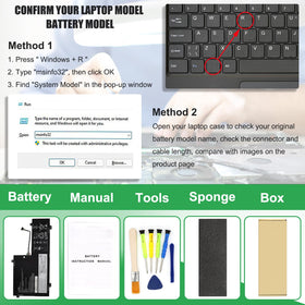 RHKRKQN battery installed inside Lenovo Yoga C740 illustrating correct fit and restored power