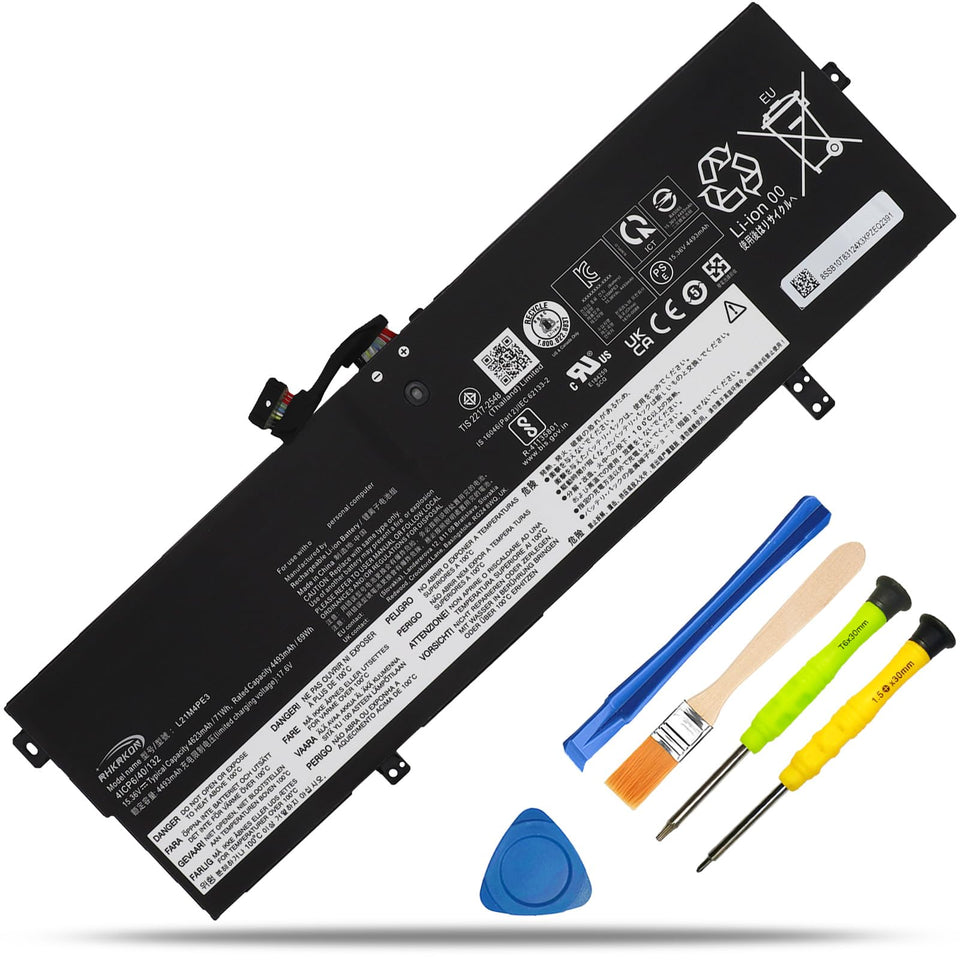 RHKRKQN front view battery pack showing contact points and compact design benefit