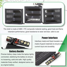 RHKRKQN battery installed in MacBook Pro showing correct fit and restored power benefit