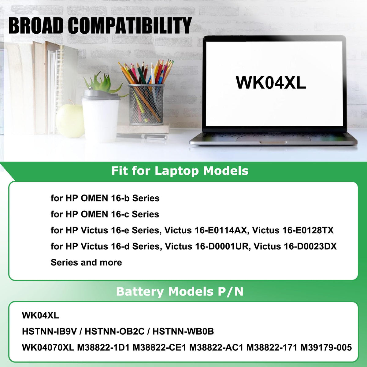 RHKRKQN detailed view of WK04XL connector ensuring correct laptop fit