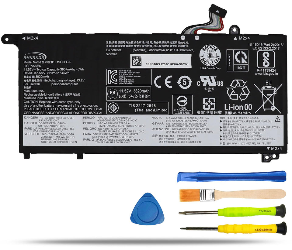 RHKRKQN front packaging showing battery and benefits