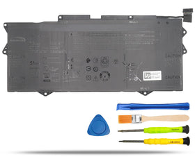 RHKRKQN YM15G battery front view for Dell XPS 9315 compatibility and power
