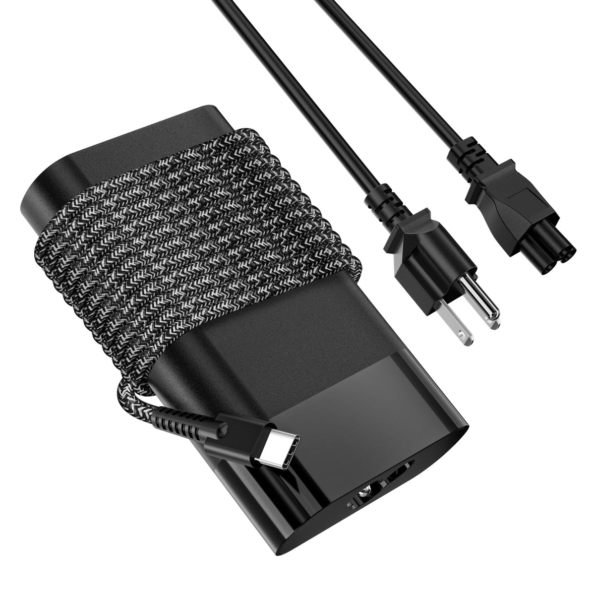 RicChic New Slim 65W USB-C laptop charger with compact travel-friendly design