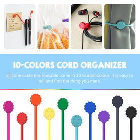 Rich&Ray charging cord organizer protects cables and reduces desk clutter.