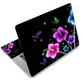 RICHEN colorful flowers side design protects laptop edges during daily use