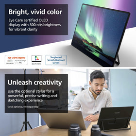 Ricoh 150 ergonomic kickstand offers multiple viewing angles
