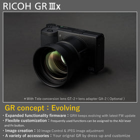 Ricoh GR IIIx starts up in about 0.8 seconds for candid moments.