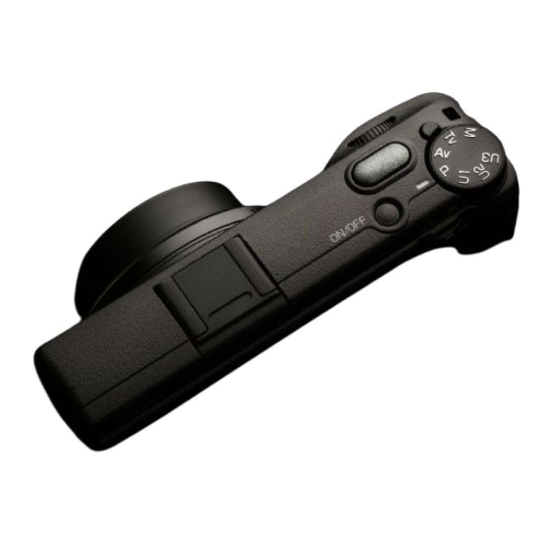 Ricoh GR IIIx compact design fits easily in a pocket.