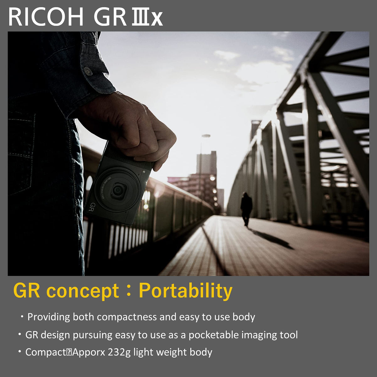 Ricoh GR IIIx ND filter helps manage bright scenes gracefully.