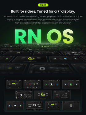 RIDERNAV R7M smart notifications for calls and messages on the move