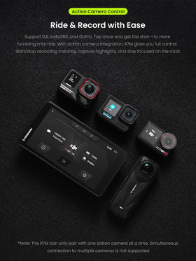 RIDERNAV R7M wireless CarPlay and Android Auto connectivity on BMW