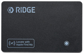 The Ridge Tracker Card front view showing slim profile for quick identification and convenience